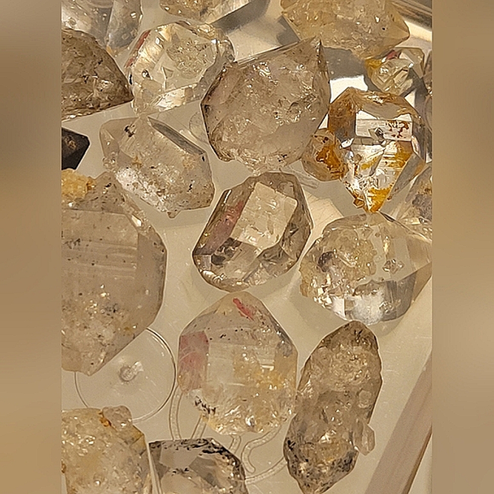 55ctw Herkimer Diamond Crystals AAAA QUALITY - Picture 2 of 4